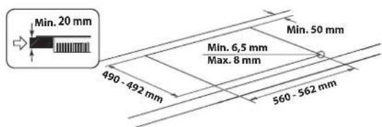 BLAUPUNKT 5EE64350 - PLACING THE HOB - 10