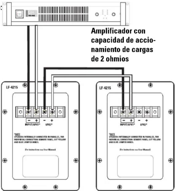 QSC SC422 - Conexión en paralelo de un segundo SB-5218 - 1
