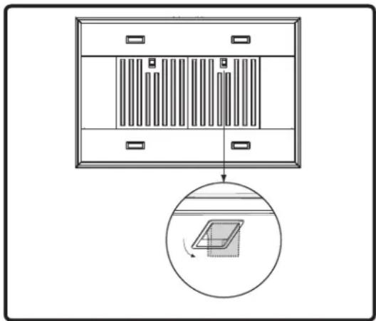 Zephyr Siena Pro Island ZSLE42DS - Installation des filtres àGRAISE (FIG.J): - 1