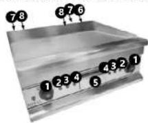 Royal Catering RCG 60H2 - MANUAL DE INSTRUCCIONES - 8