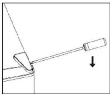 PRIMO PR172DV - ÖFFNUNGSRICHTUNG DER TÜR ÄNDERN - 1