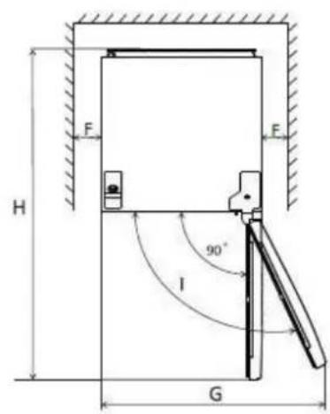 BRANDT BC8027EW - Inverser le sens d'ouverture des portes - 15