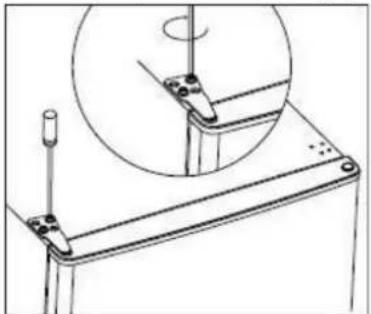 BRANDT BC8027EW - Αντιστρέψτε την κατεύθυνση ανοίγματος της πόρτας - 8