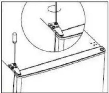 BRANDT BC8027EW - Reversing the doors - 11