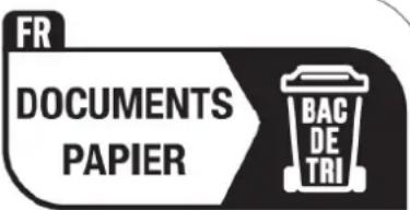 FR DOCUMENTS PAPIER BAC DE TRI