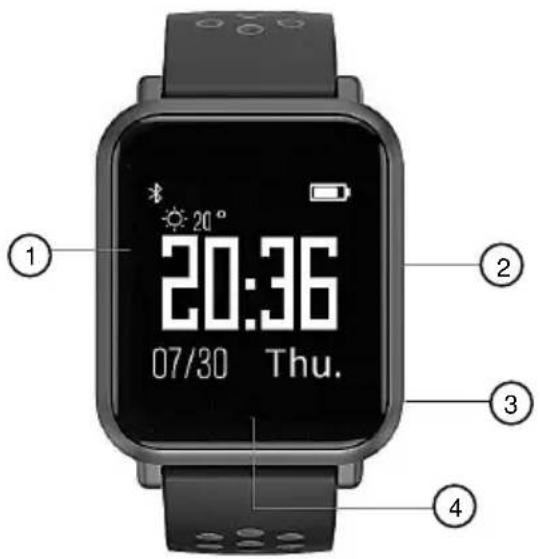 Newgen Medicals SW250.hr - Fitness-Uhr - 1