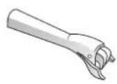 WHIRLPOOL WMD44MB - HANDLE FOR CRISP PLATE - 1