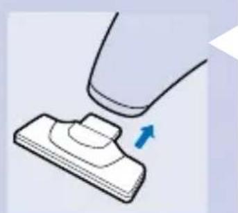 PHILIPS Jack HR6073 - Come insertire gli accessori - 1