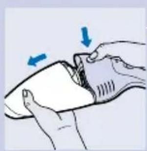 PHILIPS Jack HR6073 - Cómo vinciar la bolsa para el polvo - 1