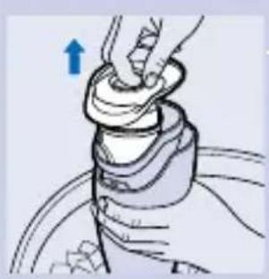 PHILIPS Jack HR6073 - Tömning av dammpase - 2