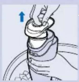 PHILIPS Jack HR6073 - Esvaziar o saco do pó - 2