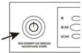 IR IR-SW SCAN TRUE DIVERSITY UHF WIRELESS MICROPHONE SYSTEM