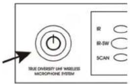 IR IR-SW SCAN TRUE DIVERSITY UHF WIRELESS MICROPHONE SYSTEM