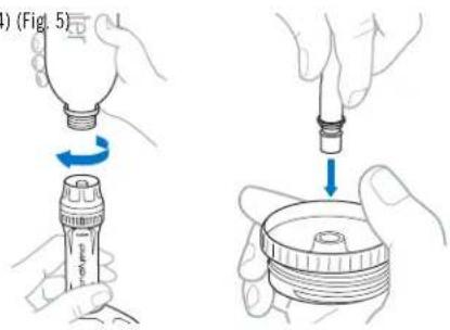 Platypus QuickDraw - Connexion aux bouteilles de sortie (eau filtrée) - 1