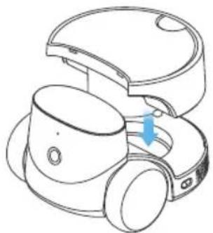 enabot ROLA PetPAl - Allumer et eisteindre le robot : - 5