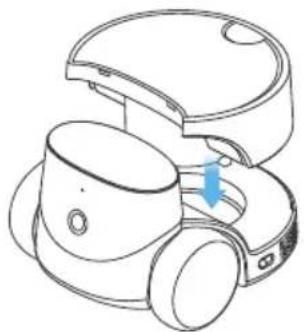 enabot ROLA PetPAl - Sostituzione degli accessori del robot: - 2