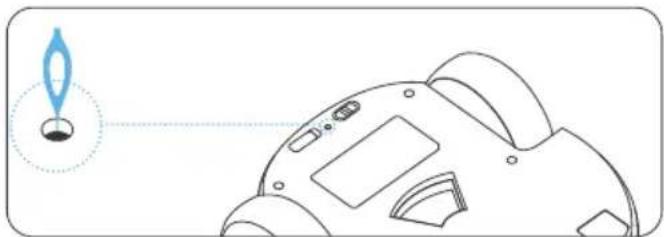 enabot ROLA PetPAl - To turn the robot ON and OFF: - 2