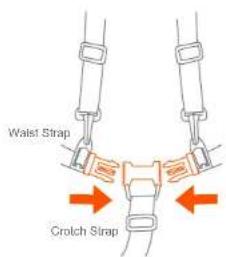 Waist Strap Crouch Strap