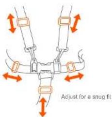 Adjust for a snug fit