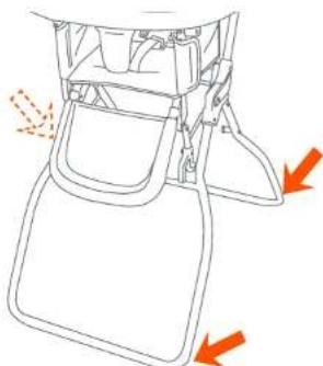 Baby Trend Fast Fold - PARA COLOCAR LAS PATAS - 1
