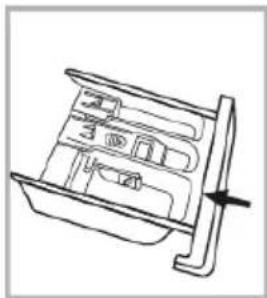 BRANDT WFB304QW - Nettoyage du bac à détergent - 4