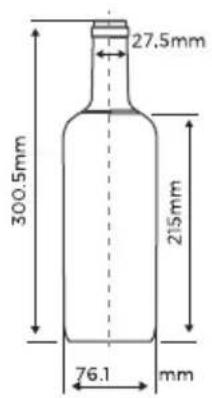 MIDEA MRW29B4ASL - Disposition des bouteilles - 1
