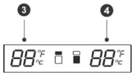 MIDEA MRW29B4ASL - Control panel - 3