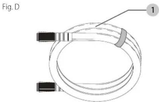 DEWALT DWPW2400 - High Pressure Hose Storage (Fig. D) - 1