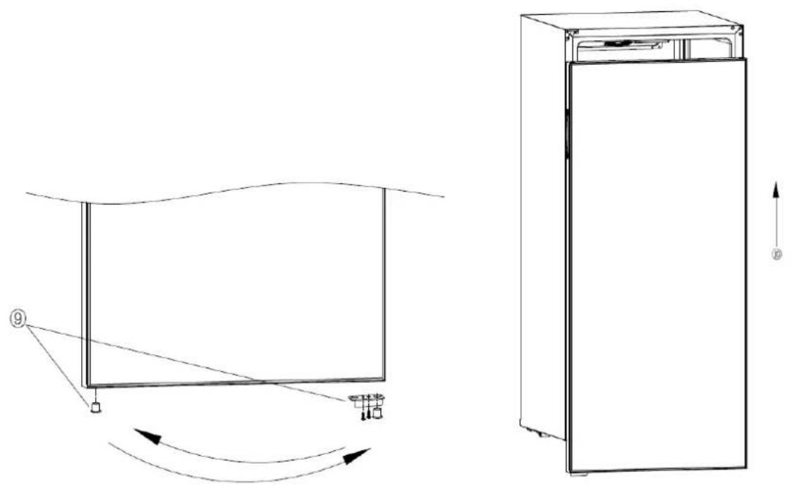 LA SOMMELIERE LS102DZBLACK - Reversible door - 5