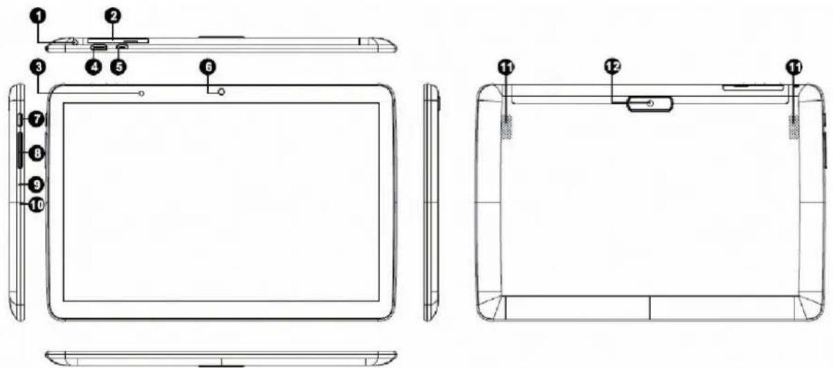 ESSENTIELB Smart'TAB 1003 S - Batterie - 1