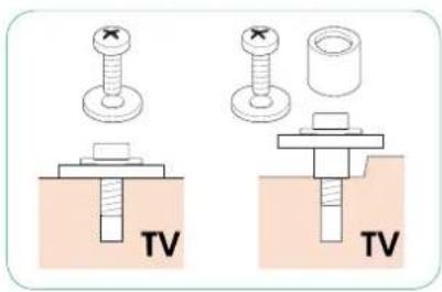 VOGELS TVM 7655 - Étape 1 : Fixer l'interface au téléviseur - 7