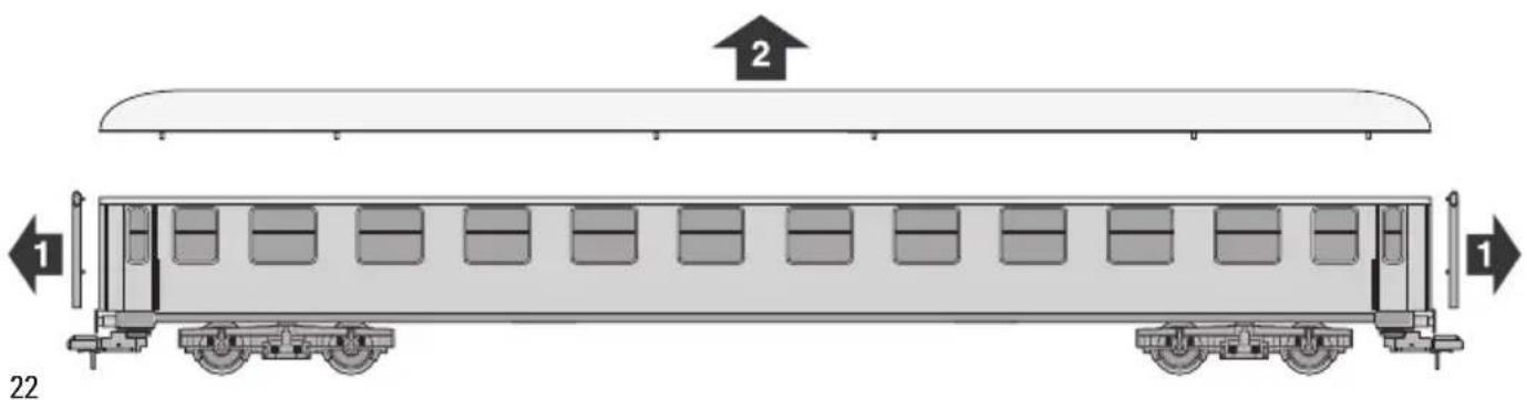 Märklin 58016 - Adaptación de la platina de iluminación - 1