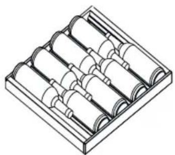 HAIER CSW9619ENGBW - 2.Bottling diagrams for different racks - 1