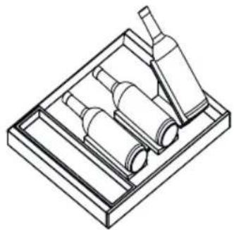 HAIER CSW9619ENGBW - 2.Bottling diagrams for different racks - 3