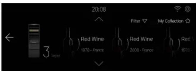 HAIER CSW9619ENGBW - Smart Wine Searching function - 2