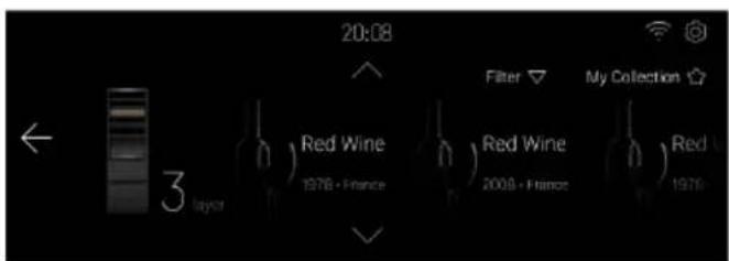 HAIER CSW9619ENGBW - Funkcija pametnog pretraživanja vina - 2