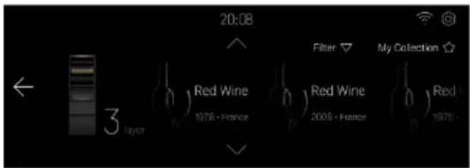 HAIER CSW9619ENGBW - Fonction Smart Wine Search - 2