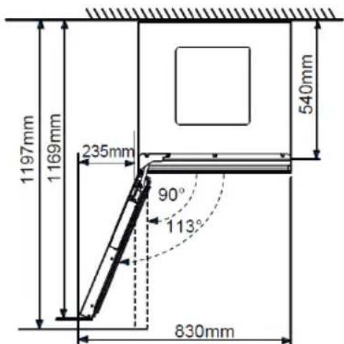 HAIER CSW9619ENGBW - Σύσταση για τον χώρο - 2