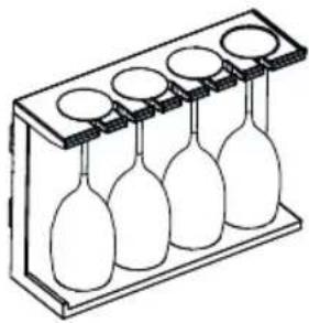 HAIER CSW9619ENGBW - 2.Bottling diagrams for different racks - 4