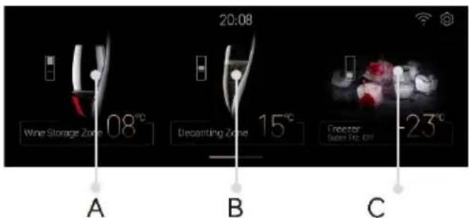 HAIER CSW9619ENGBW - Beschreibung des Bedienfelds - 1
