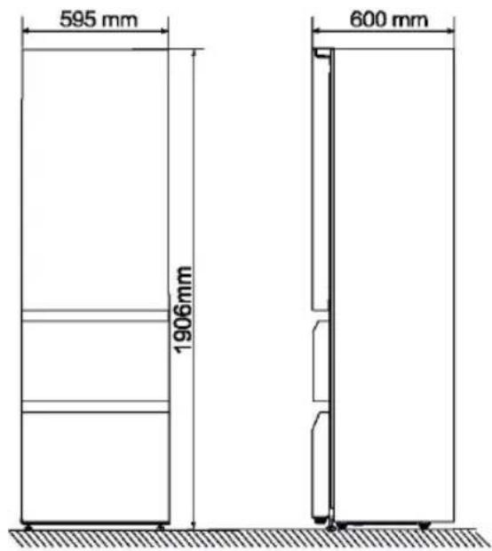 HAIER CSW9619ENGBW - Recomandare in ceea ce priveste spatui - 1
