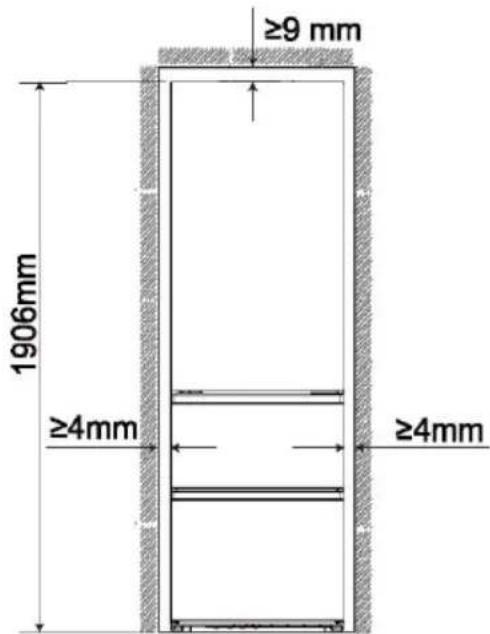 HAIER CSW9619ENGBW - Ruimteaanbeveling - 3