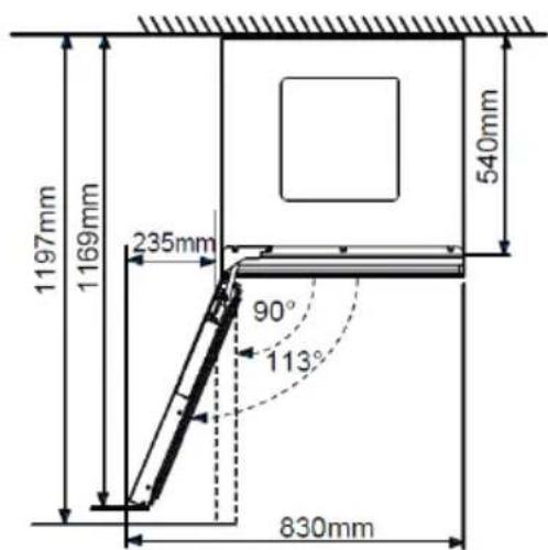 HAIER CSW9619ENGBW - Preporuka za prostor - 2