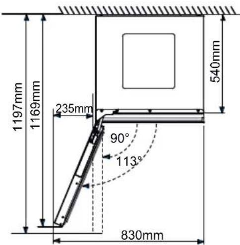 HAIER CSW9619ENGBW - Space recommendation - 3