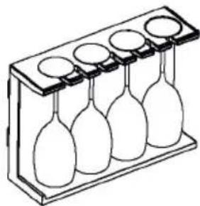 HAIER CSW9619ENGBW - Raspored boca za razlicite stalke - 4