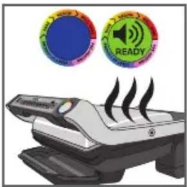 TEFAL OptiGrill+ XL GC7228 - Préchauffage - 10