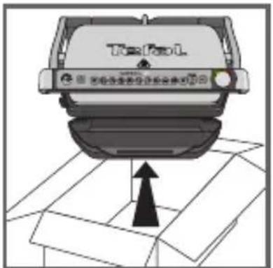TEFAL OptiGrill+ XL GC7228 - warm houden "Circa "30" - 3