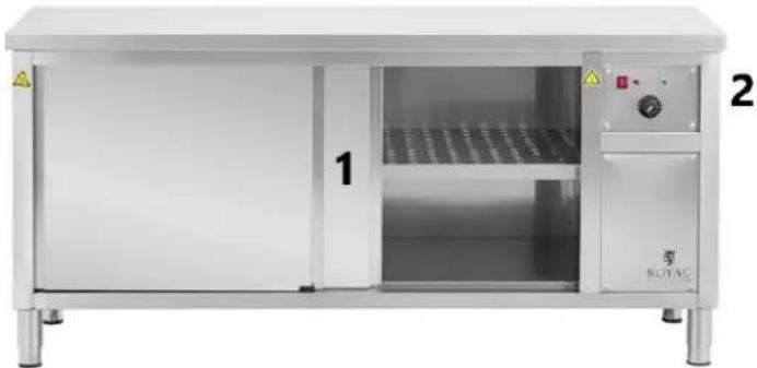 Royal Catering RCWC60180 - 1