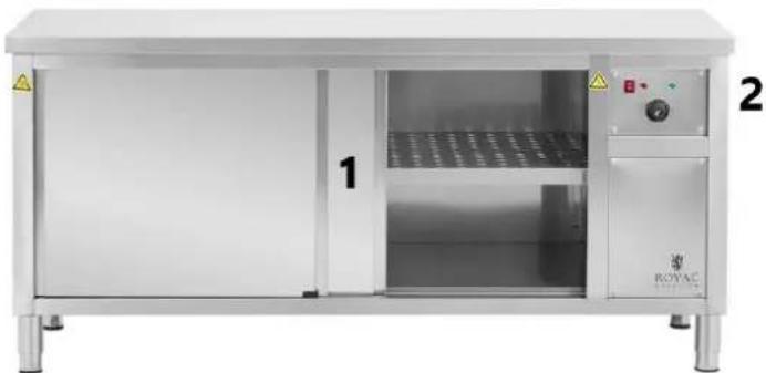 Royal Catering RCWC60180 - Device description - 1