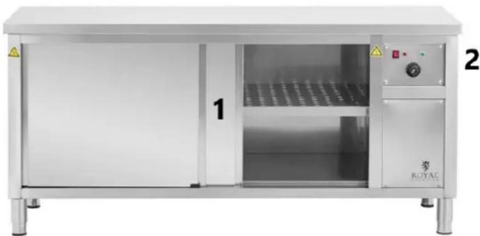 Royal Catering RCWC60180 - Opis urządzenia - 1
